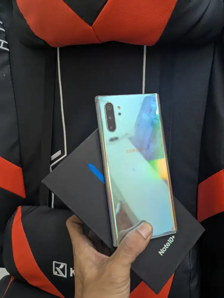 SAMSUNG GALAXY NOTE 10 PLUS 12/256 GARANSI SIAP PAKAI SEIN 