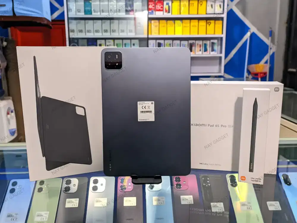 Xiomi pad 6s pro ram 8/256gb lengkap original