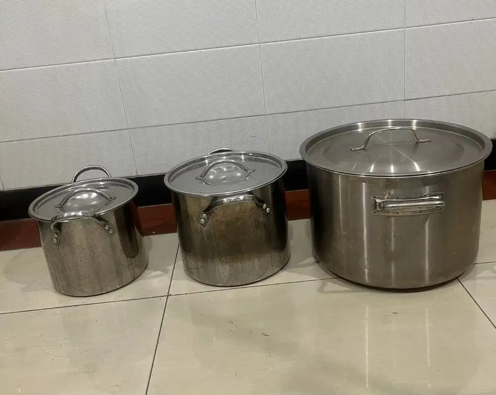 set Supra & Zebra Stock Pot panci sup panci dandang  panci kuah tinggi