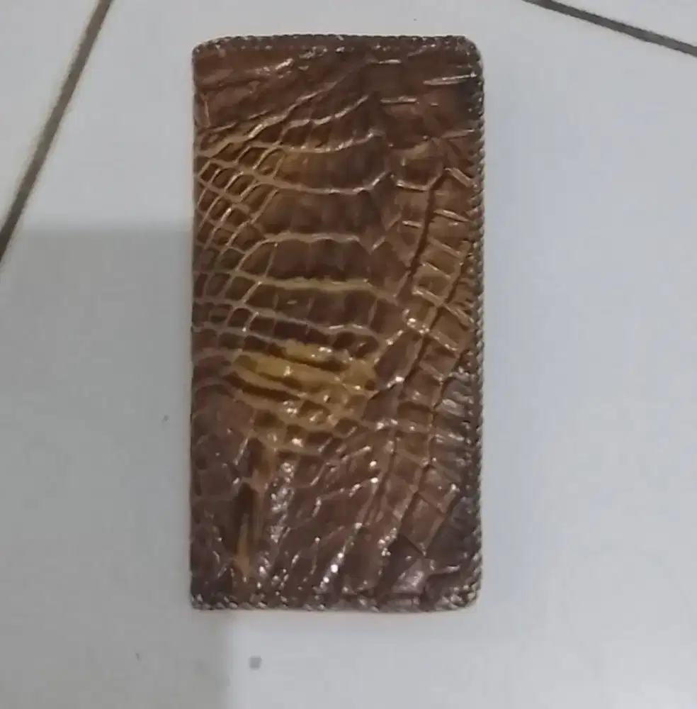 Dompet kulit buaya asli