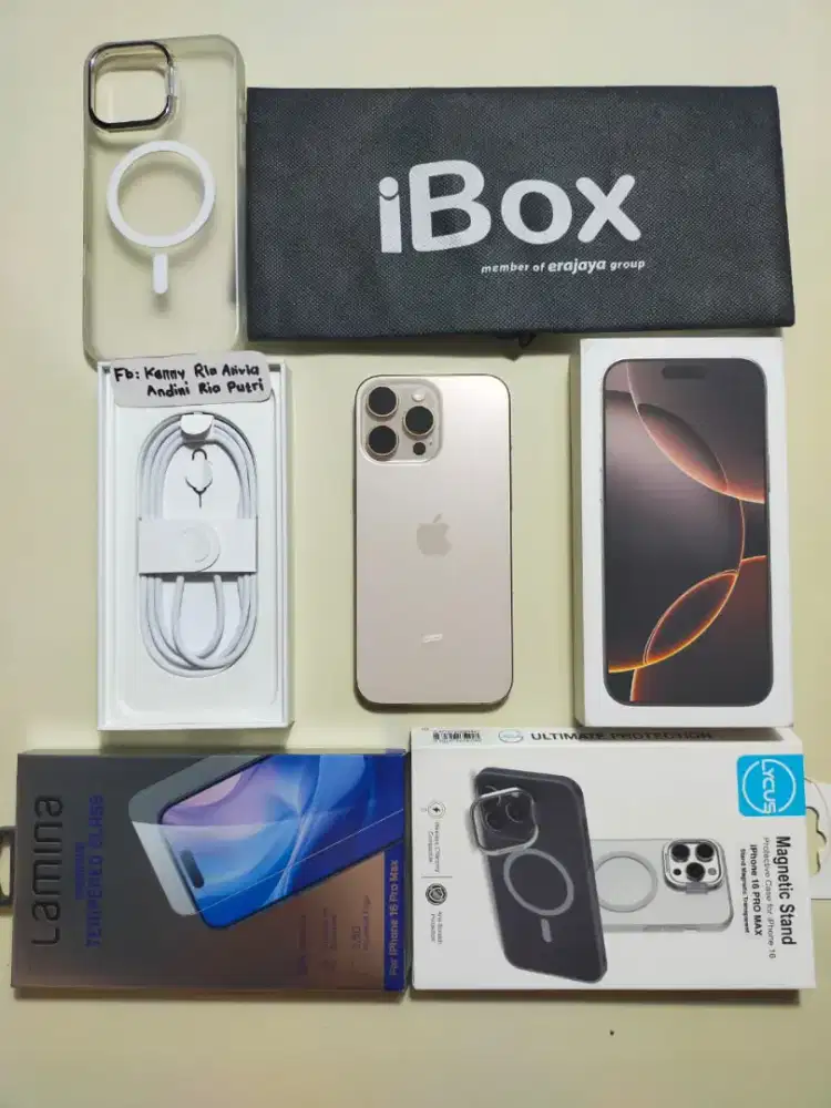 iPhone 16 Pro Max iBox sebulan