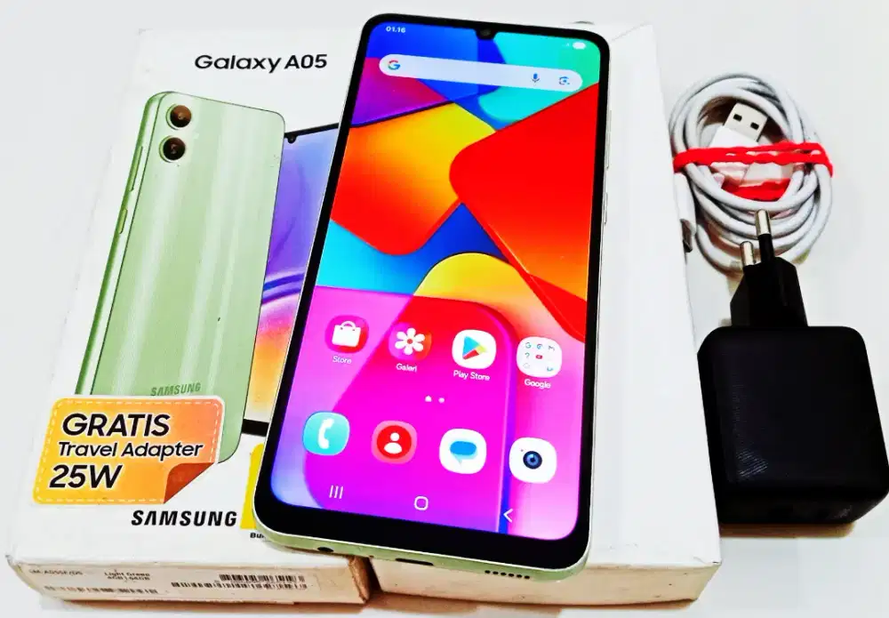 SAMSUNG A05 4GB/64GB LENGKAP
