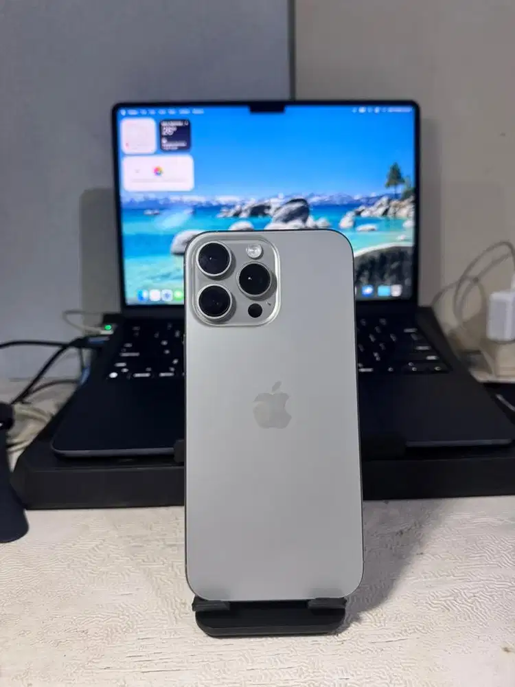 Iphone 16 Promax Ibox 256gb Garansi panjang  Natural titanium