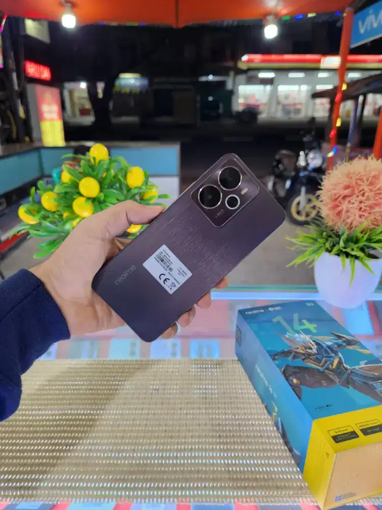 Realme 14 5G Ram 8+10Gb/ 256Gb Fullset Mulus Original 100% Like New