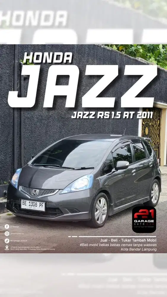 Honda jazz 2011 Rs 1.5 metik istimewa jual cepat aja yuk