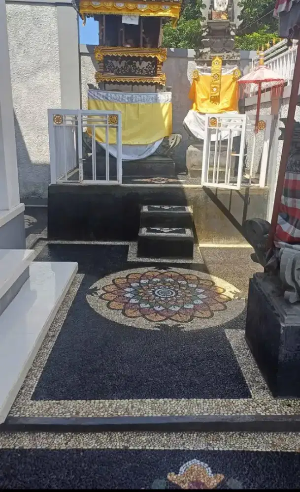 lantai batu sikat