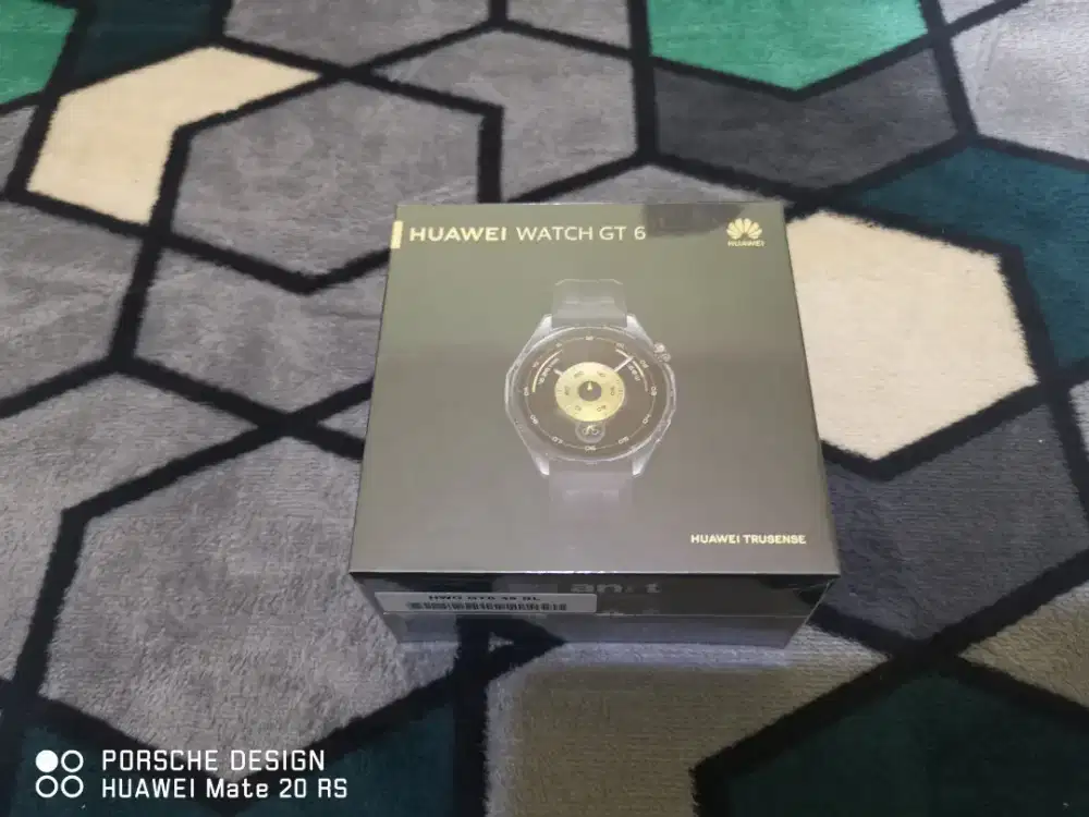 Huawei Watch Gt 6 New Black Garansi Resmi Indo