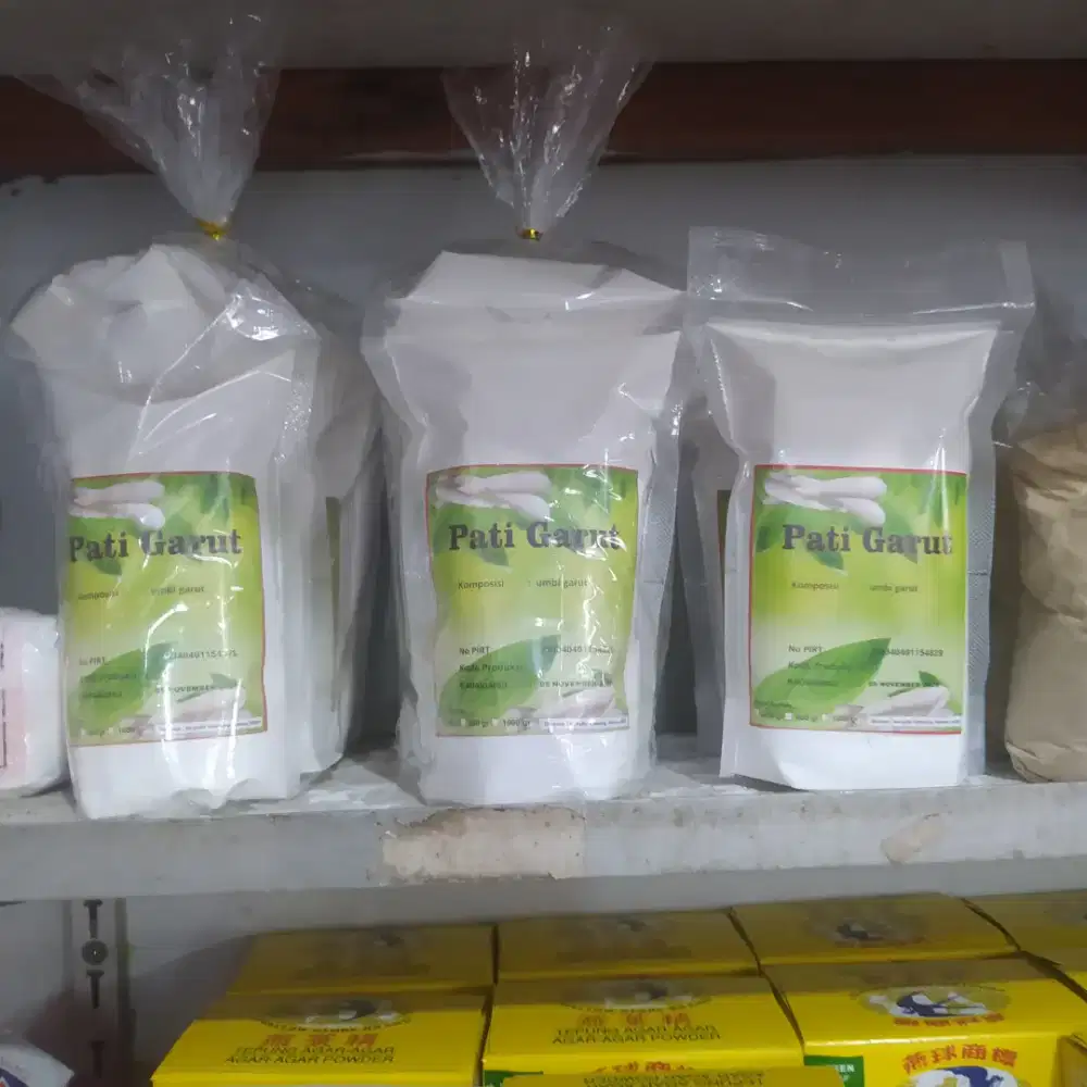 Tepung Pati Garut 100% Ori