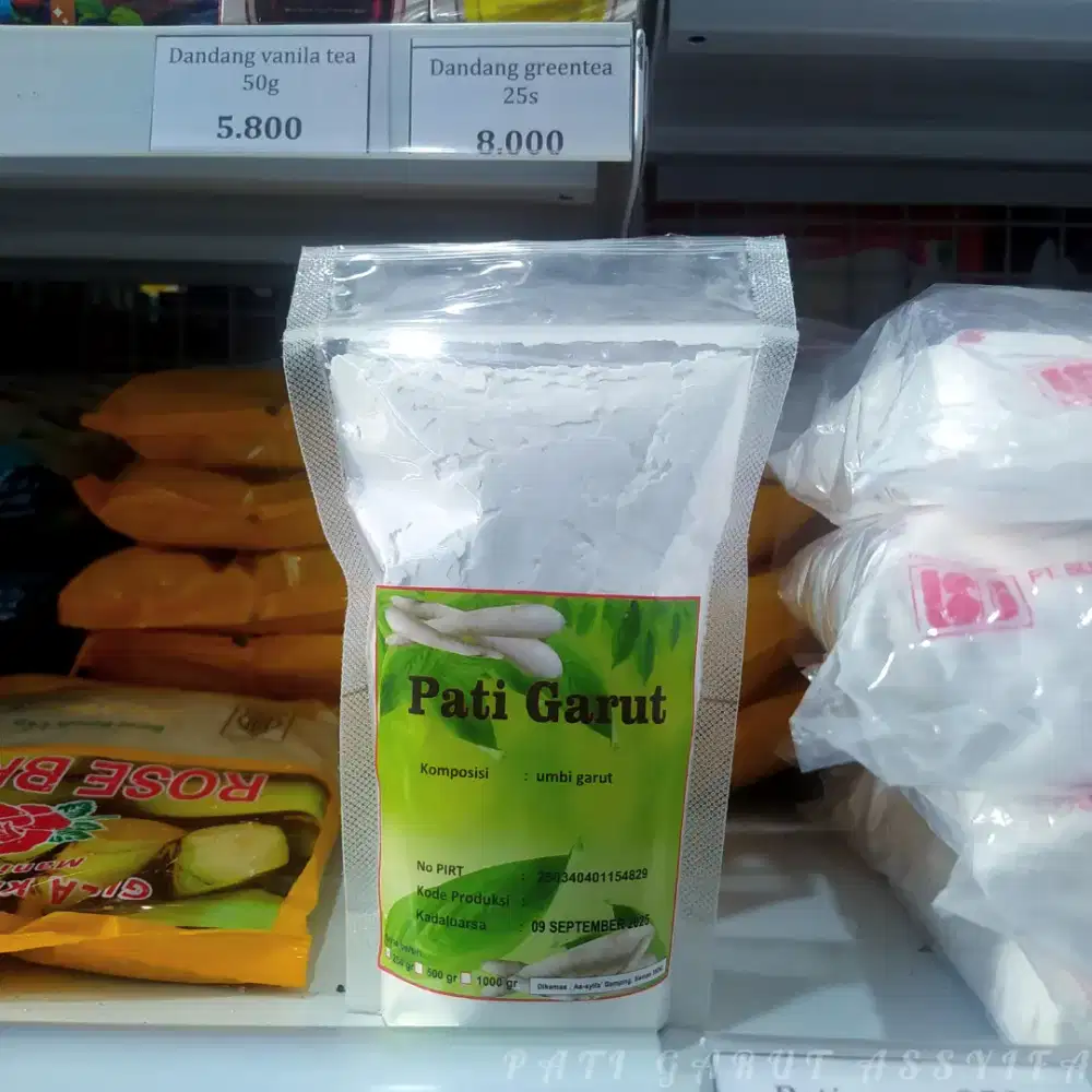 Tepung Pati Garut 100% Ori