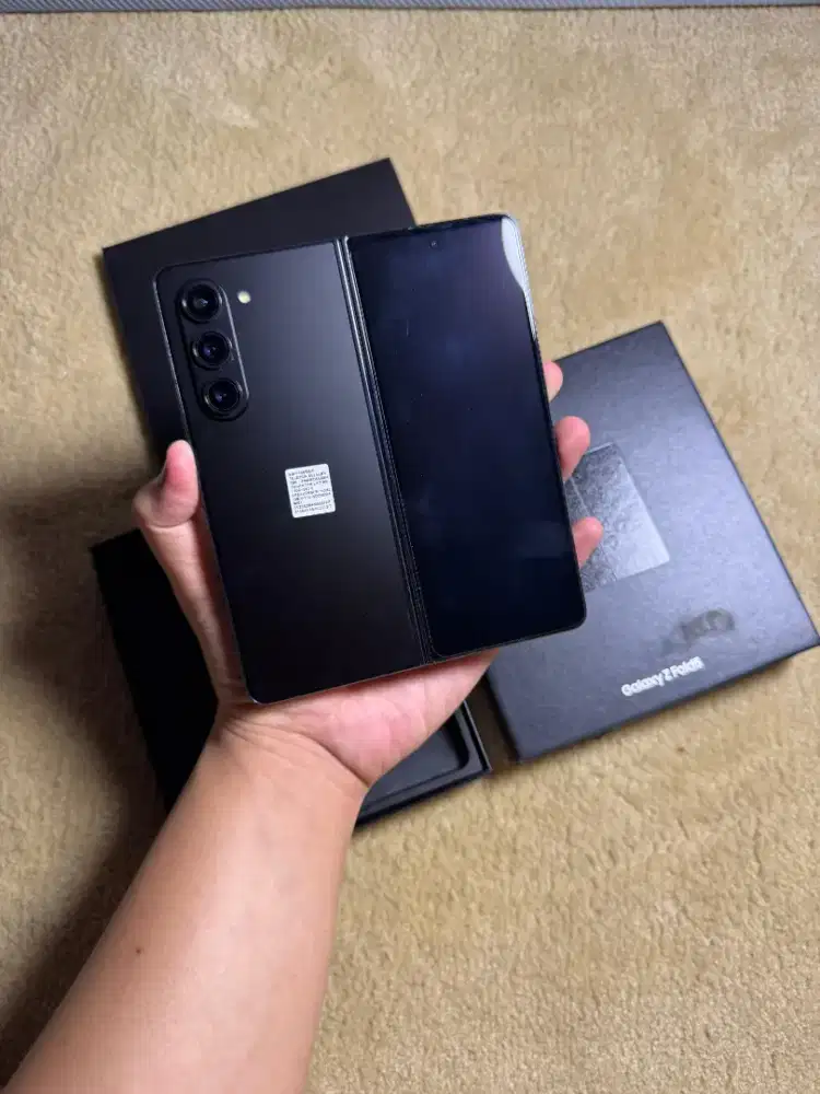 SAMSUNG ZFOLD 5  12/1TB PHANTOM BLACK SEIN