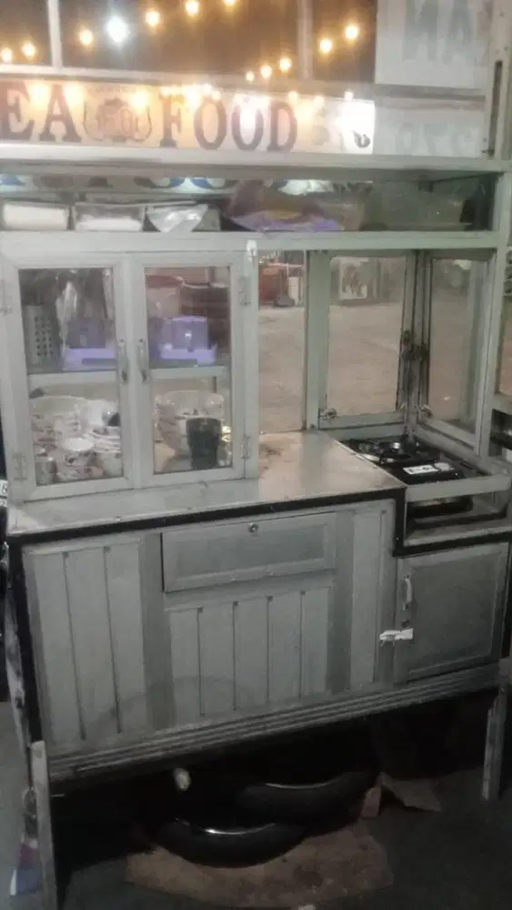 Dijual Gerobak Bakso Bekas