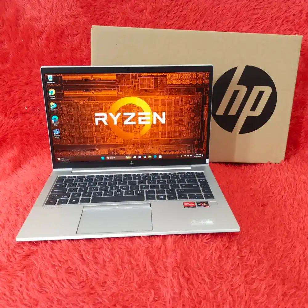 Laptop HP Elitebook 845 G8 Ryzen 5 PRO 5650U Ram 16GB Mulus Like New