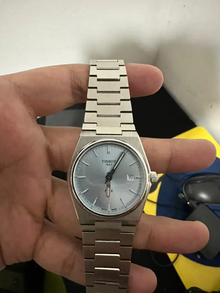 Jam Tangan Tissot PRX Blue Ice Quartz