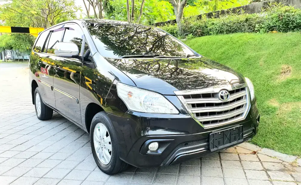 ISTIMEWA Grand New innova G Diesel Solar 2015 Hitam No V 2013/2014 KIM