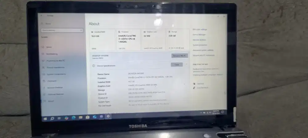 Toshiba Sateilte P845t-S4102