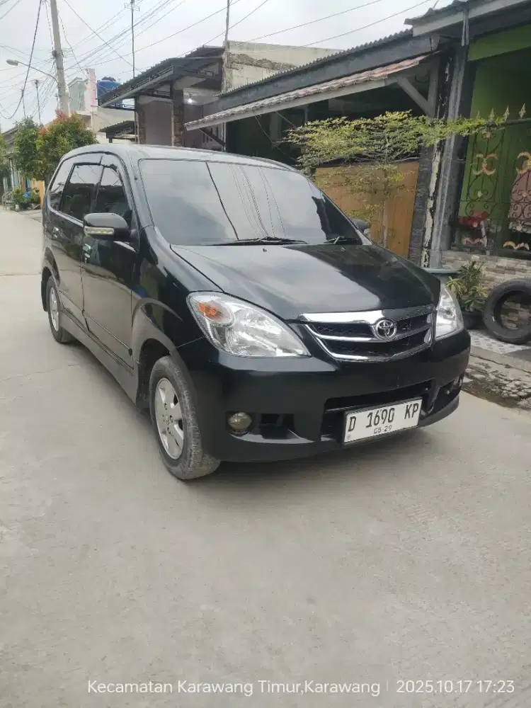 Toyota Avanza G manual 2008 pajak hidup panjang