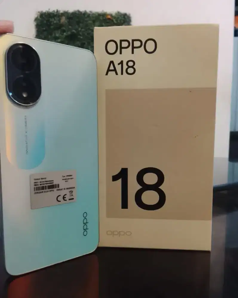 Jual Oppo A18 biru 4/128