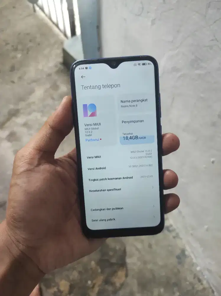 Redmi note 8 4/64 hp charger
