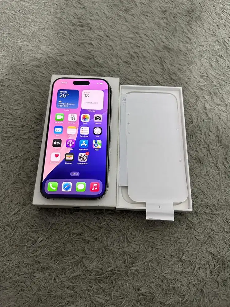 Iphone 16 Pro 128gb Natural IBOX Garansi On April 2026