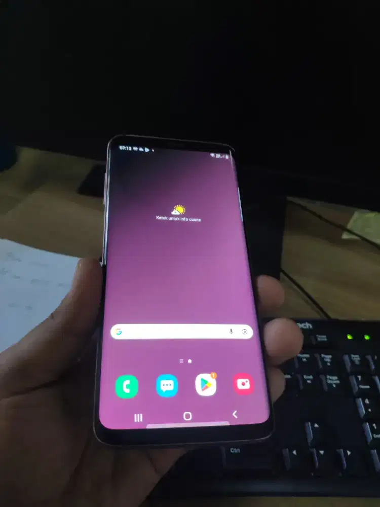 Samsung s9 plus no minus