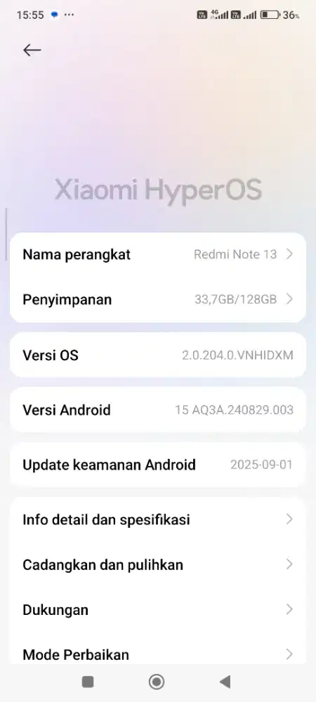 Xiaomi redmi note13 8/128gb fullset
