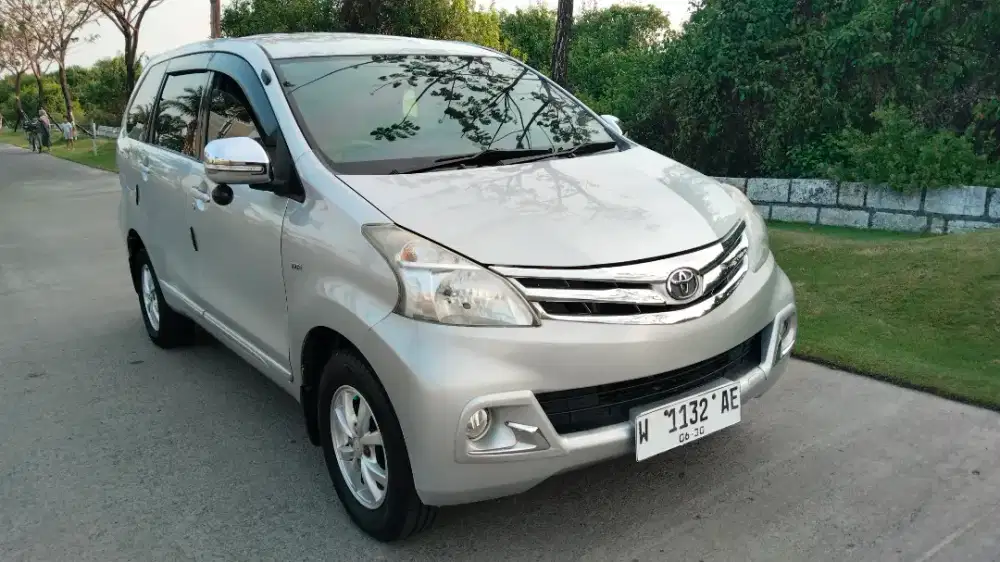 TOYOTA AVANZA NEW G 1.3 AT 2015 SILVER SIAP PAKAI