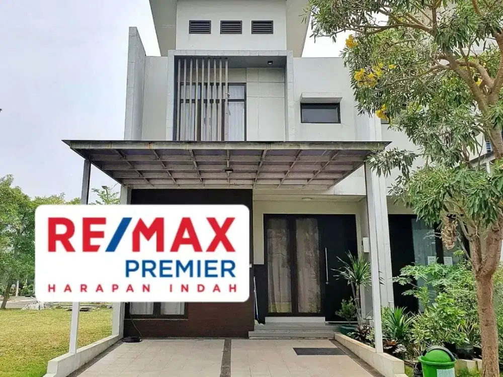 Jual murah rumah hadap taman di cluster shinano, JGC, cakung Jakarta t