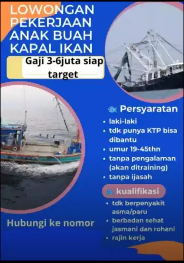 Loker ABK kapal cumi