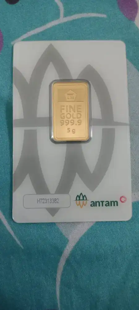 Logam mulia Antam 5gram