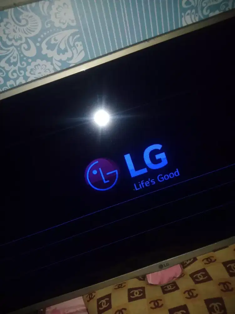 Tv LED LG 32 inch Layar Minus