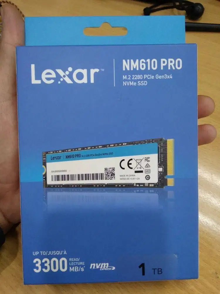 SSD NVMe Lexar NM610 PRO - 1TB