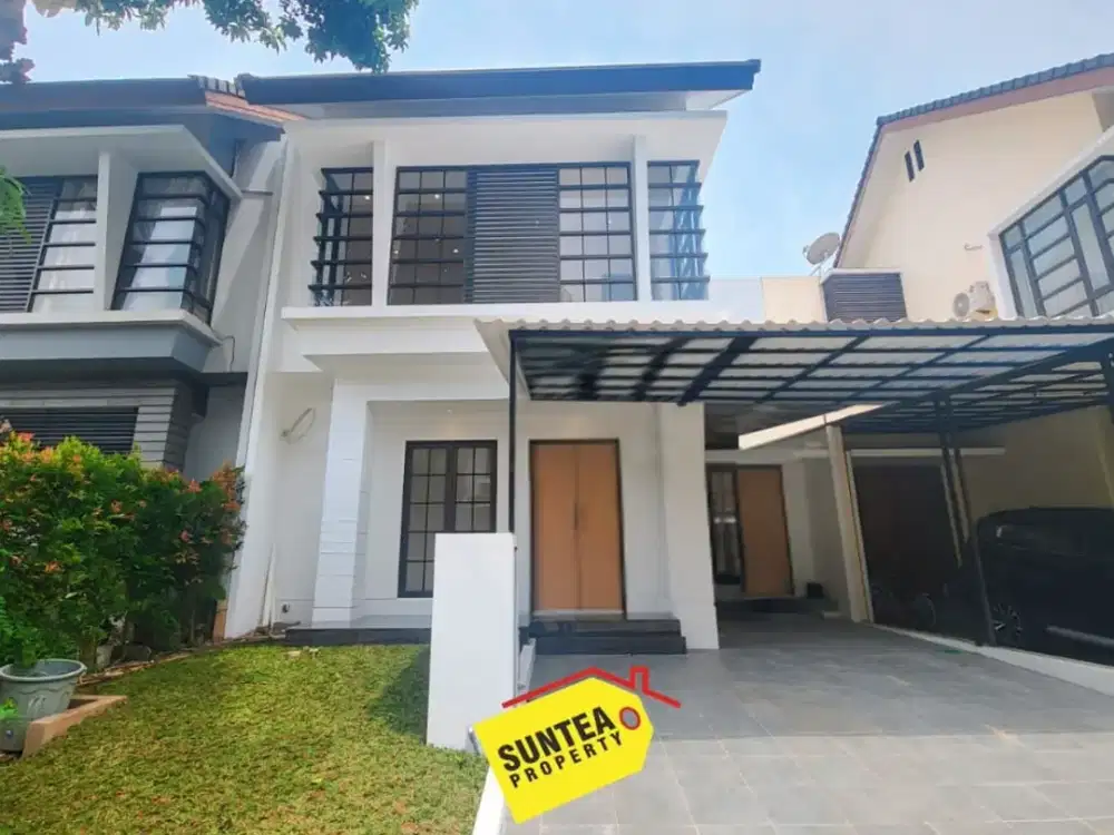 Jual Sangat Murah Rumah Brand New Carport 3 Mobil di Emerald Residence Bintaro Sektor 9