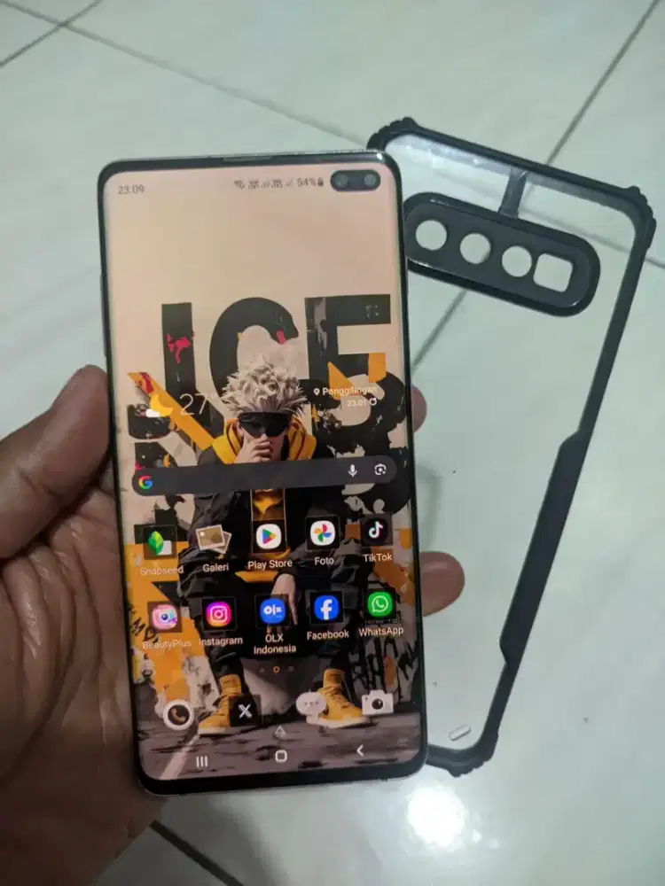 Samsung s10 plus ram8/128gb