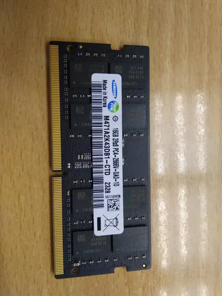 RAM DDR3 SODIM 16GB Samsung