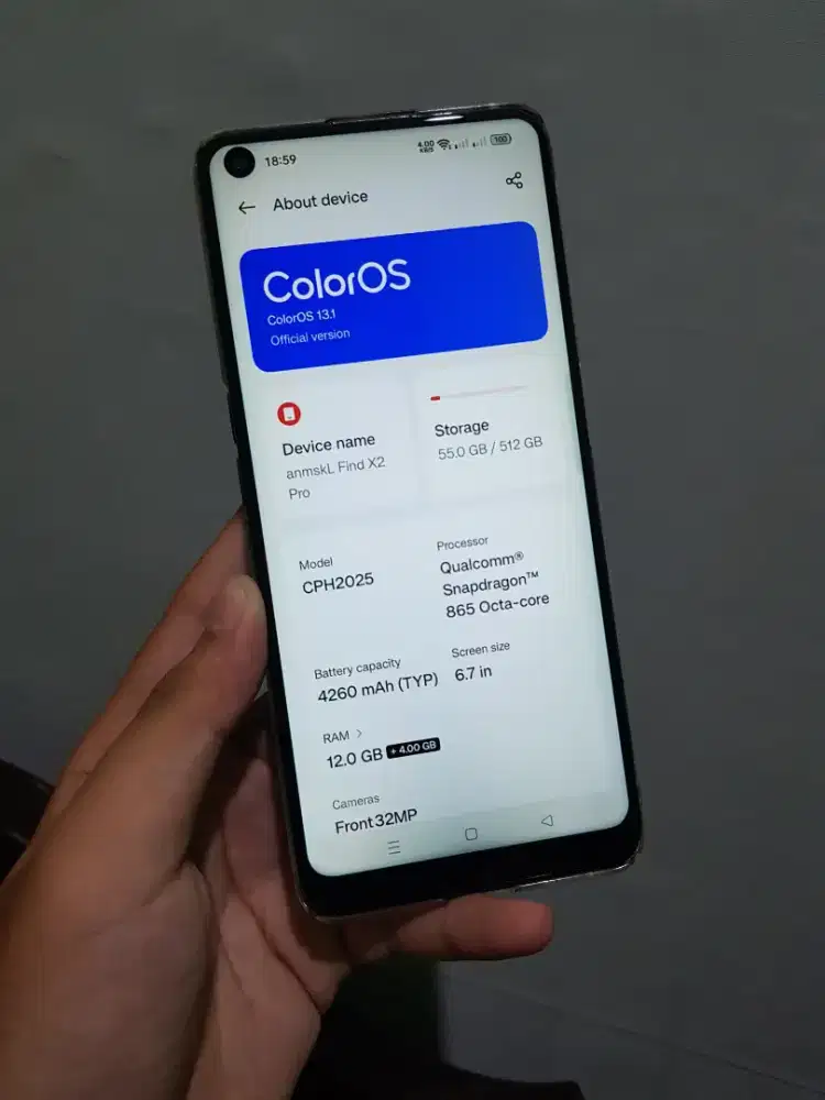 Oppo Find X2 Pro 12/512 Normal