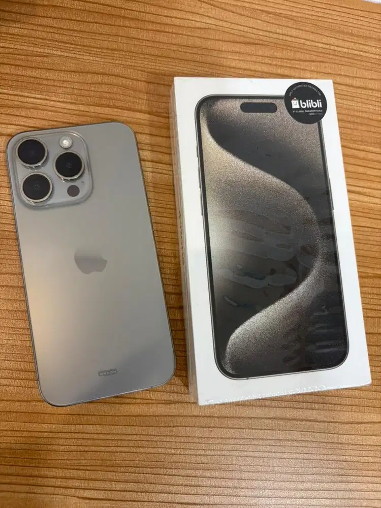 Iphone 15 Pro 128Gb ex. Blibli