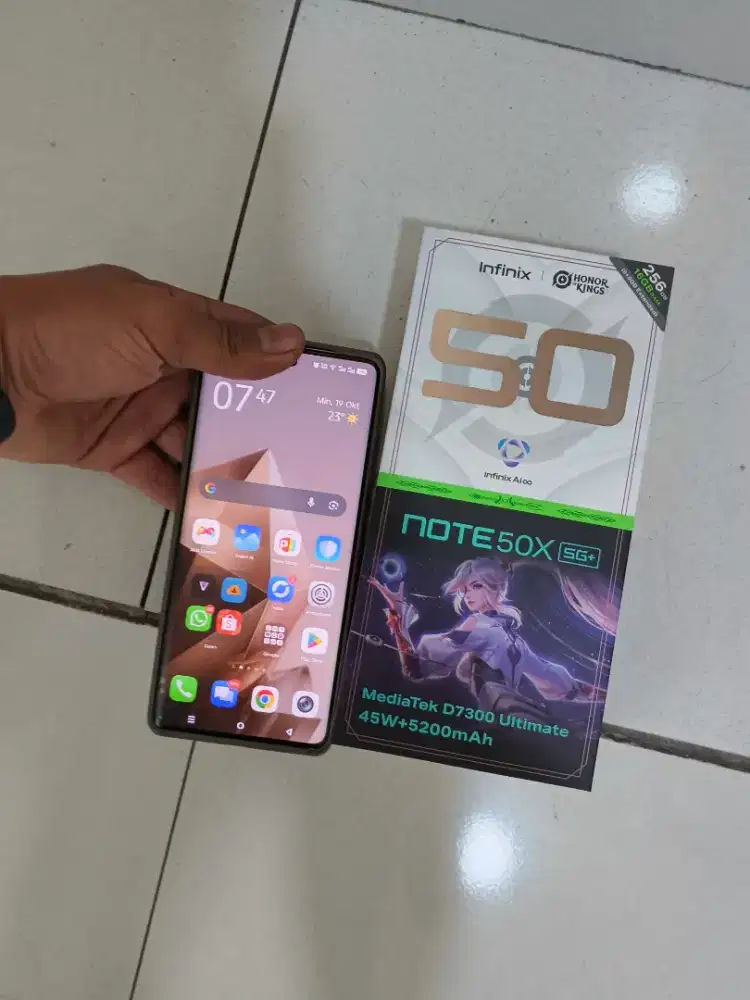 Infinix note 50x 5G 8/256gb