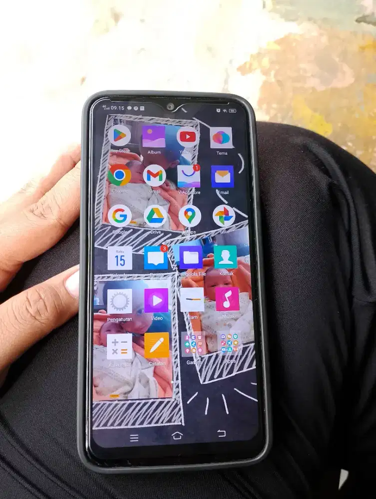 Dijual HP Vivo Y12 Ram 3/32 GB nominus masih orian