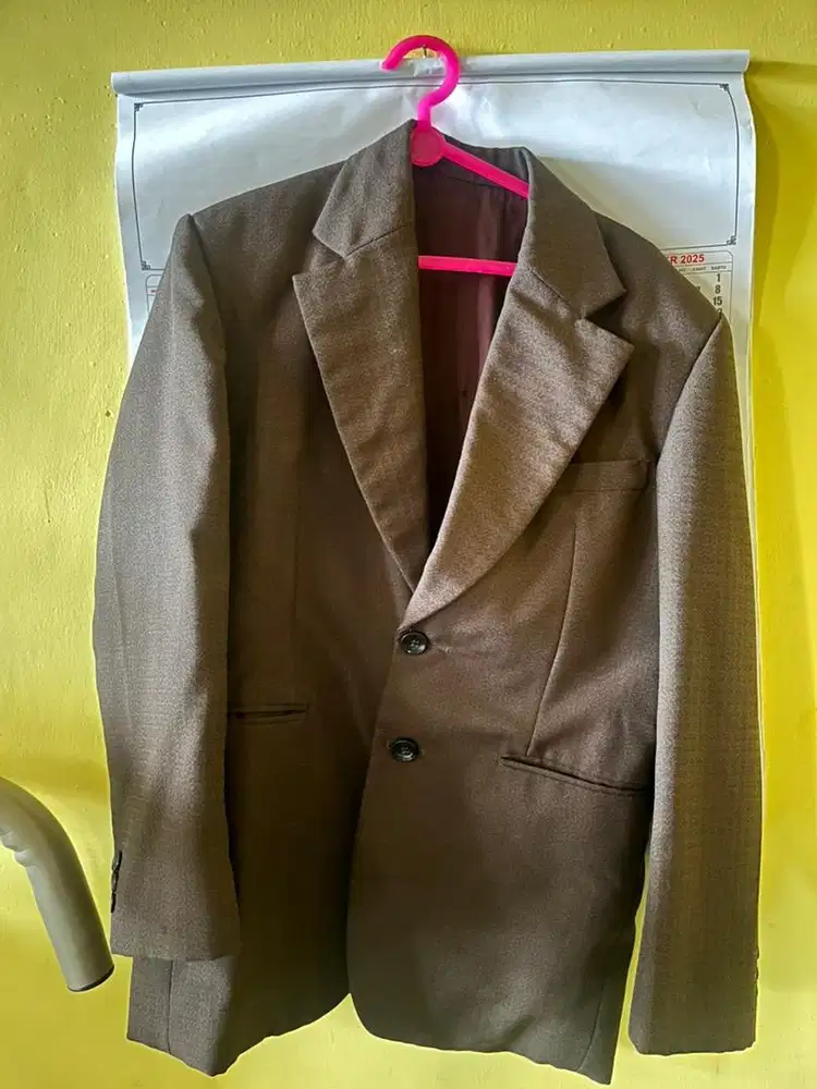 Jas Formal Coklat Tua