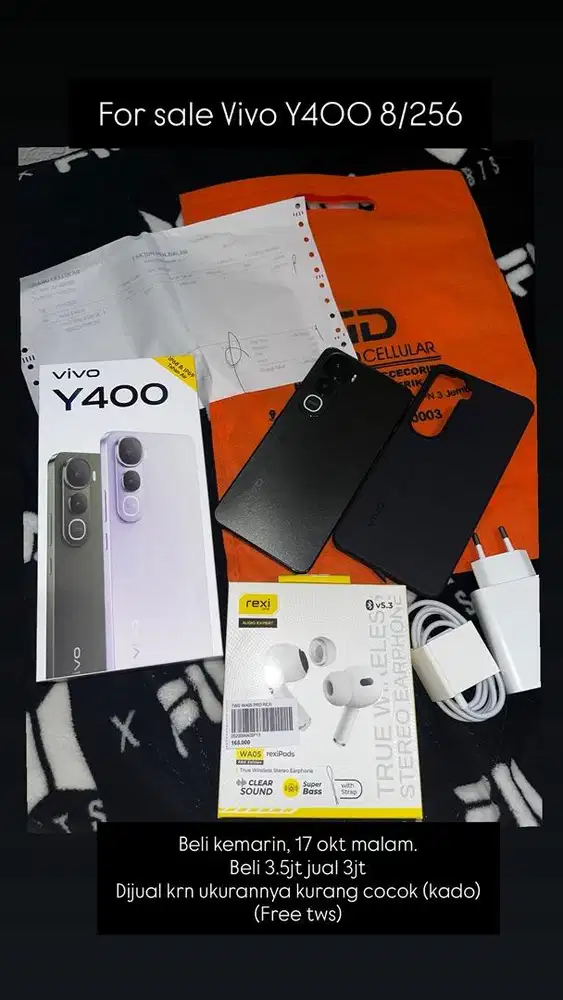 Jual Rugi Vivo Y400 Green