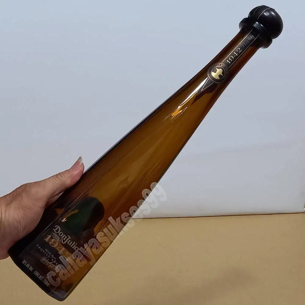 Botol Kosong Bekas Minuman Import Koleksi Botol Antik 750 ml Tanpa Box