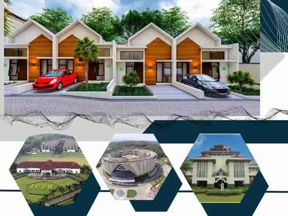 Rumah cluster Cileunyi murah bebas banjir strategis 5 menit ke pintu tol Cileunyi 10 menit ke universitas UNPAD/ITB/IPDN Bandung