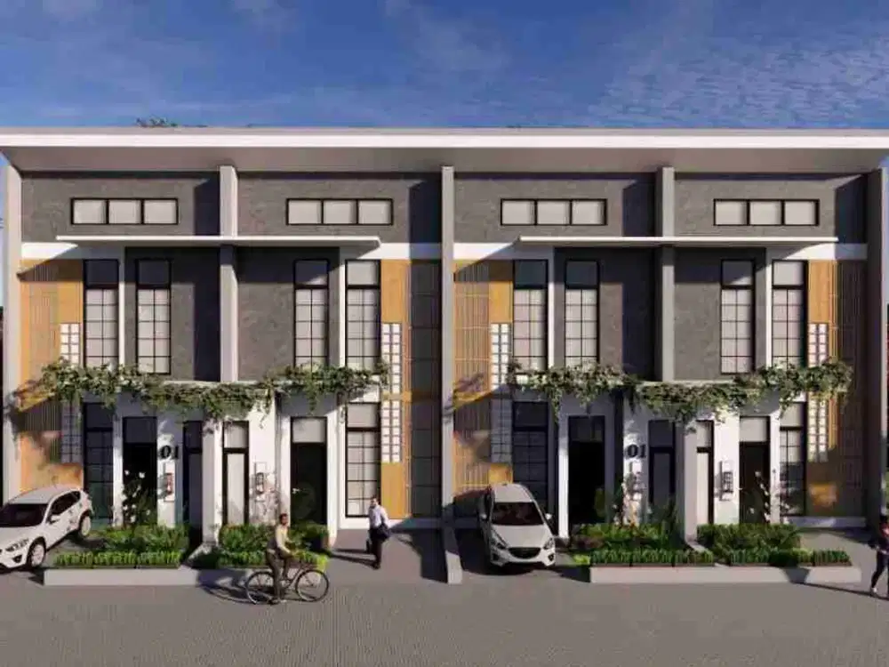 Rumah cluster 2 lantai 3 kamar tidur murah Cileunyi strategis pintu tol Cileunyi kampus ITB UNPAD IPDN Bandung