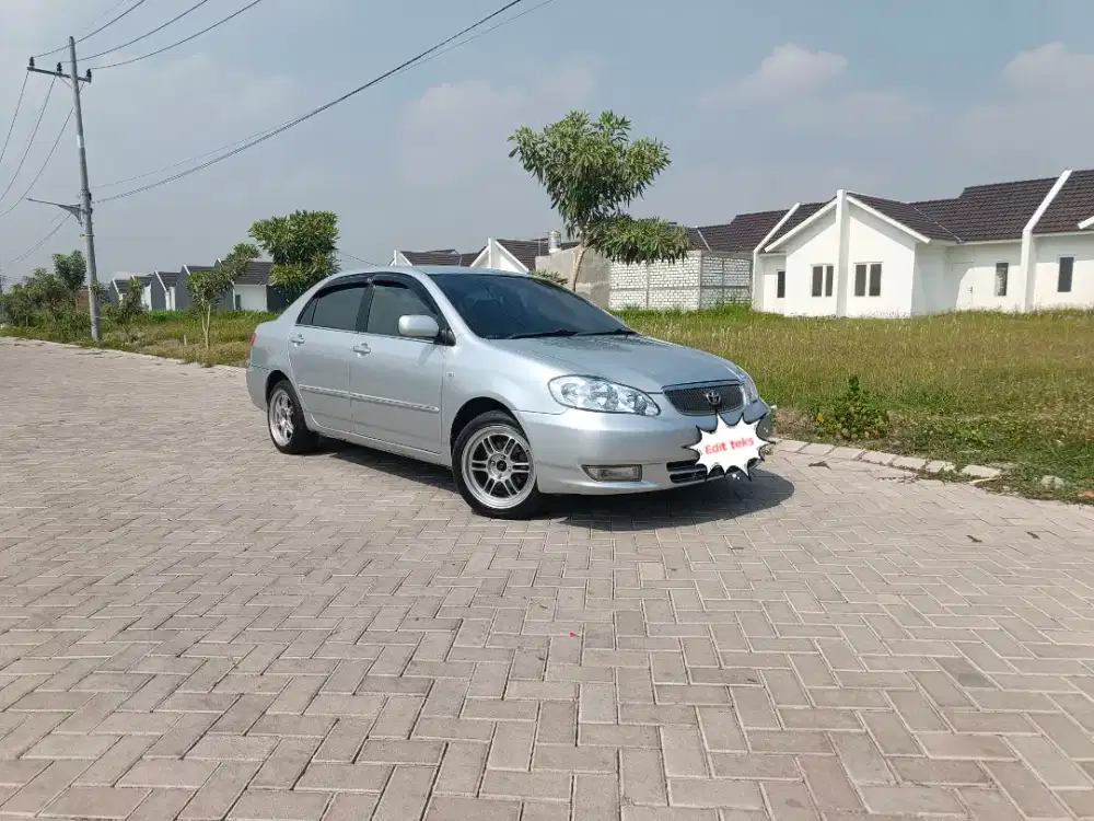 Toyota corolla altis G 1.8 Th. 2001 A/T