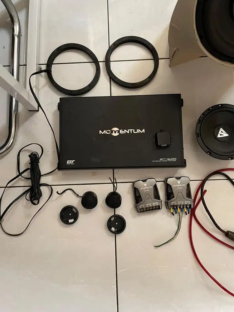 Power amplifier Momentum set