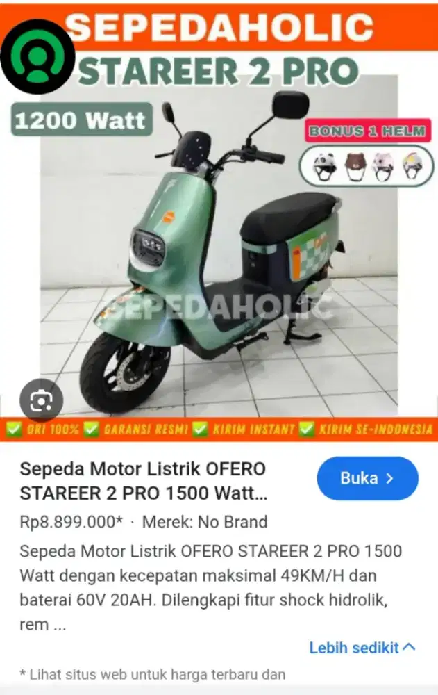 Sepeda motor listrik