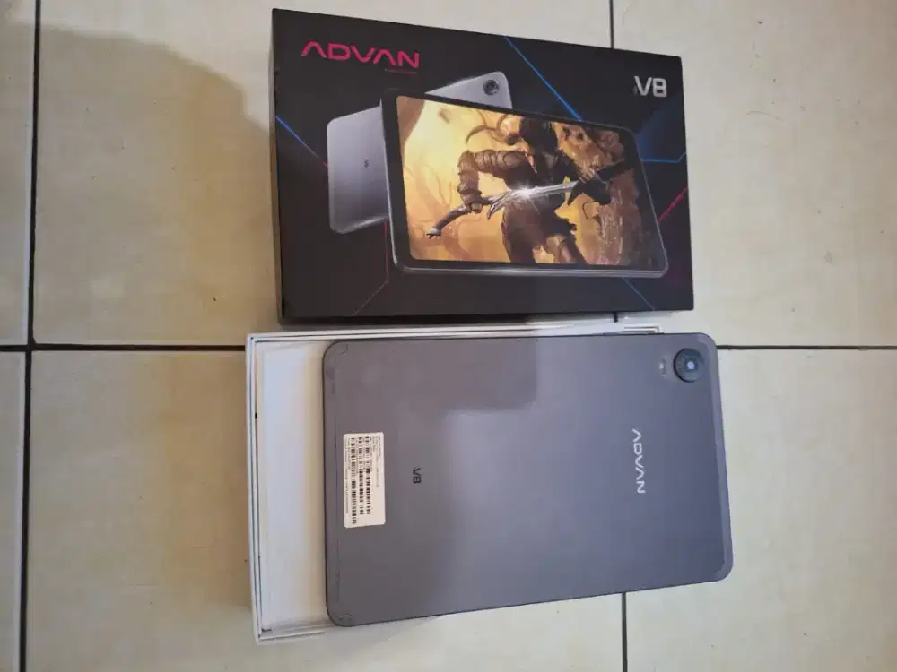 Tablet 4g Advan v8 8/128 fullset like new