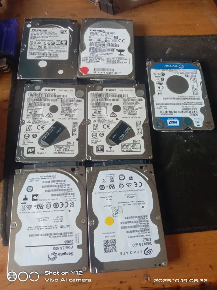 Harddisk laptop 500gb