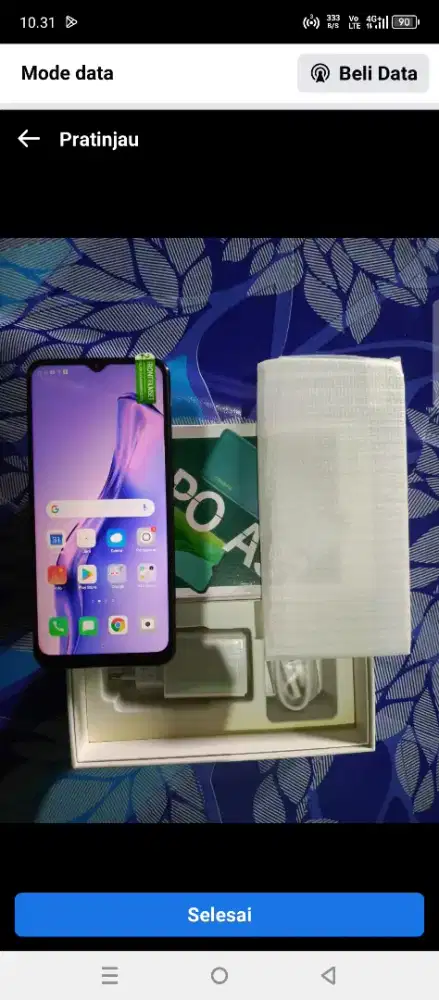 Jual hp baru murah Oppo A31 ram 8/256 layar 6,53 inch fulset