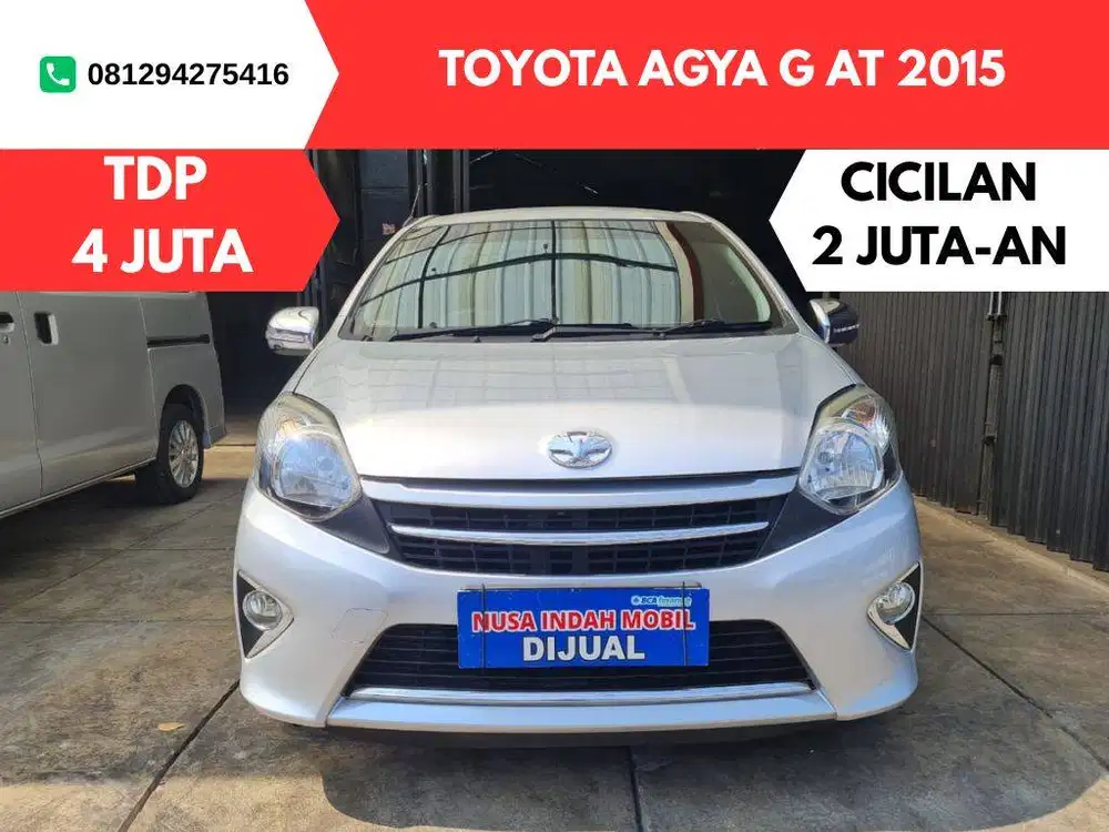 CICILAN 2 JUTA-AN toyota agya g matic 2015